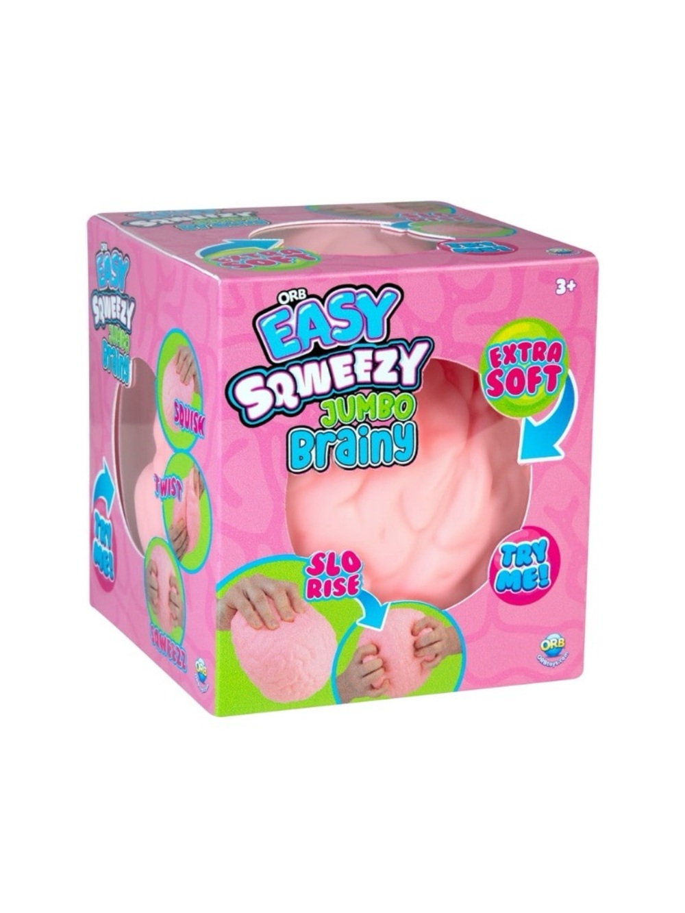Sqweezy Brain Squishy Fidget Toy